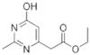 6-HYDROXY-2-METHYL-PYRIMIDINE-4-ACETIC ACID ETHYL ESTER