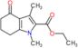 ethyl 1,3-dimethyl-4-oxo-4,5,6,7-tetrahydro-1H-indole-2-carboxylate