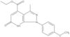 Ethyl 6,7-dihydro-1-(4-methoxyphenyl)-3-methyl-6-oxo-1H-pyrazolo[3,4-b]pyridine-4-carboxylate