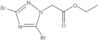 Ethyl 3,5-dibromo-1H-1,2,4-triazole-1-acetate