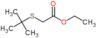 Ethyl 2-[(1,1-dimethylethyl)thio]acetate