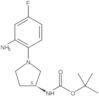 1,1-Dimethylethyl N-[(3S)-1-(2-amino-4-fluorophenyl)-3-pyrrolidinyl]carbamate