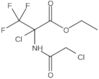 Alanine, 2-chloro-N-(chloroacetyl)-3,3,3-trifluoro-, ethyl ester
