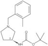 1,1-Dimethylethyl N-[(3S)-1-[(2-methylphenyl)methyl]-3-pyrrolidinyl]carbamate