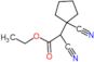 ethyl (2R)-cyano(1-cyanocyclopentyl)ethanoate