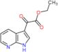 ethyl oxo(1H-pyrrolo[2,3-b]pyridin-3-yl)acetate