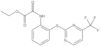 Acetic acid, oxo[[2-[[4-(trifluoromethyl)-2-pyrimidinyl]thio]phenyl]amino]-, ethyl ester