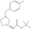 1,1-Dimethylethyl N-[(3S)-1-[(4-methylphenyl)methyl]-3-pyrrolidinyl]carbamate