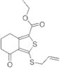 ethyl 3-(allylthio)-4-oxo-4,5,6,7-tetrahydrobenzo[c]thiophene-1-carboxylate