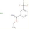 Benzenecarboximidic acid, 3-(trifluoromethyl)-, ethyl ester, hydrochloride (1:1)