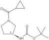 1,1-Dimethylethyl N-[(3S)-1-(cyclopropylcarbonyl)-3-pyrrolidinyl]carbamate