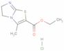 ethyl 3-methyl-5,6-dihydroimidazo[2,1-b][1,3]thiazole-2-carboxylate hydrochloride