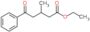 ethyl 3-methyl-5-oxo-5-phenyl-pentanoate