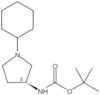 Carbamic acid, (1-cyclohexyl-3-pyrrolidinyl)-, 1,1-dimethylethyl ester, (S)-