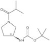 1,1-Dimethylethyl N-[(3S)-1-(2-methyl-1-oxopropyl)-3-pyrrolidinyl]carbamate