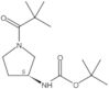 1,1-Dimethylethyl N-[(3S)-1-(2,2-dimethyl-1-oxopropyl)-3-pyrrolidinyl]carbamate