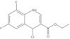 Ethyl 4-chloro-6,8-difluoro-1,4-dihydro-3-quinolinecarboxylate