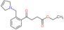 ethyl 4-[2-(2,5-dihydropyrrol-1-ylmethyl)phenyl]-4-oxo-butanoate