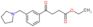 Ethyl γ-oxo-3-(1-pyrrolidinylmethyl)benzenebutanoate