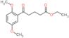 ethyl 5-(2,5-dimethoxyphenyl)-5-oxo-pentanoate