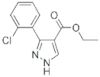 ETHYL-3-(2-CHLOROPHENYL)-PYRAZOLE-4-CARBOXYLATE