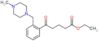 Ethyl 2-[(4-methyl-1-piperazinyl)methyl]-δ-oxobenzenepentanoate