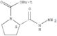 1,2-Pyrrolidinedicarboxylicacid, 1-(1,1-dimethylethyl) ester, 2-hydrazide, (2S)-