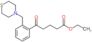 ethyl 5-oxo-5-[2-(thiomorpholinomethyl)phenyl]pentanoate