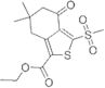 ethyl 6,6-dimethyl-3-(methylsulfonyl)-4-oxo-4,5,6,7-tetrahydrobenzo[c]thiophene-1-carboxylate