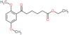 ethyl 6-(2,5-dimethoxyphenyl)-6-oxo-hexanoate