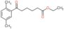 Ethyl 2,5-dimethyl-ε-oxobenzenehexanoate