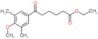 ethyl 6-(4-methoxy-3,5-dimethyl-phenyl)-6-oxo-hexanoate