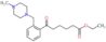 Ethyl 2-[(4-methyl-1-piperazinyl)methyl]-ε-oxobenzenehexanoate