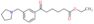 Ethyl ε-oxo-3-(1-pyrrolidinylmethyl)benzenehexanoate