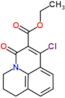 ethyl 7-chloro-5-oxo-2,3-dihydro-1H,5H-pyrido[3,2,1-ij]quinoline-6-carboxylate