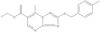 Ethyl 7-methyl-2-[[(4-methylphenyl)methyl]thio][1,2,4]triazolo[1,5-a]pyrimidine-6-carboxylate