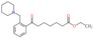 ethyl 7-oxo-7-[2-(1-piperidylmethyl)phenyl]heptanoate