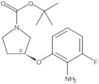 1,1-Dimethylethyl (3S)-3-(2-amino-3-fluorophenoxy)-1-pyrrolidinecarboxylate