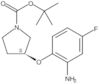 1,1-Dimethylethyl (3S)-3-(2-amino-4-fluorophenoxy)-1-pyrrolidinecarboxylate