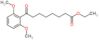 Ethyl 2,6-dimethoxy-η-oxobenzeneoctanoate