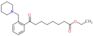 ethyl 8-oxo-8-[2-(1-piperidylmethyl)phenyl]octanoate