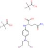 N~2~-{4-[bis(2-chloroethyl)amino]phenyl}-L-glutamine trifluoroacetate (1:2)