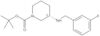 1,1-Dimethylethyl (3S)-3-[[(3-fluorophenyl)methyl]amino]-1-piperidinecarboxylate