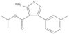 1-Methylethyl 2-amino-4-(3-methylphenyl)-3-thiophenecarboxylate