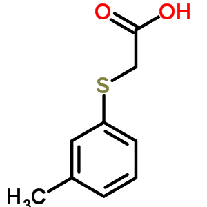 2-[(3-Methylphenyl)thio]acetic acid