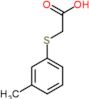 [(3-methylphenyl)sulfanyl]acetic acid
