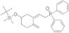 tert-Butyl-{3-[2-(diphenyl-phosphinoyl)-ethylidene]-4-methylene-cyclohexyloxy}-dimethyl-silane
