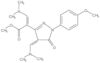 Methyl α,4-bis[(dimethylamino)methylene]-4,5-dihydro-1-(4-methoxyphenyl)-5-oxo-1H-pyrazole-3-acetate