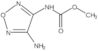 Carbamic acid, N-(4-amino-1,2,5-oxadiazol-3-yl)-, methyl ester