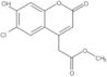 Methyl 6-chloro-7-hydroxy-2-oxo-2H-1-benzopyran-4-acetate